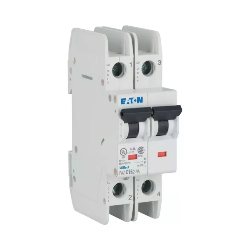 Eaton FAZ-C15/2-NA Interruttore automatico magnetotermico 15 A 2 poli con curva C (MCB) 102169