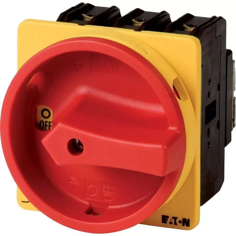 Eaton P3-100/EA/SVB Interruttore principale 100 A 3 poli bloccabile, rosso/giallo