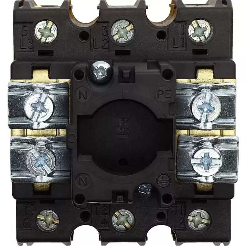 Eaton P3-100/EA/SVB Interruttore principale 100 A 3 poli bloccabile, rosso/giallo