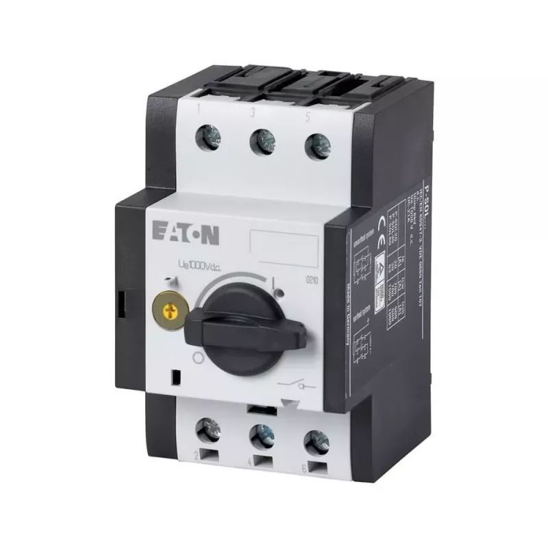 Eaton P-SOL30 interruttore principale rotativo a 2 poli, 32 A, nero/bianco 120935