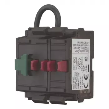 Eaton M22-K02SMC10 relè di potenza, 2 NC, montaggio frontale, morsetti a vite, nero 121474