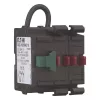 Eaton M22-K02SMC10 relè di potenza, 2 NC, montaggio frontale, morsetti a vite, nero 121474