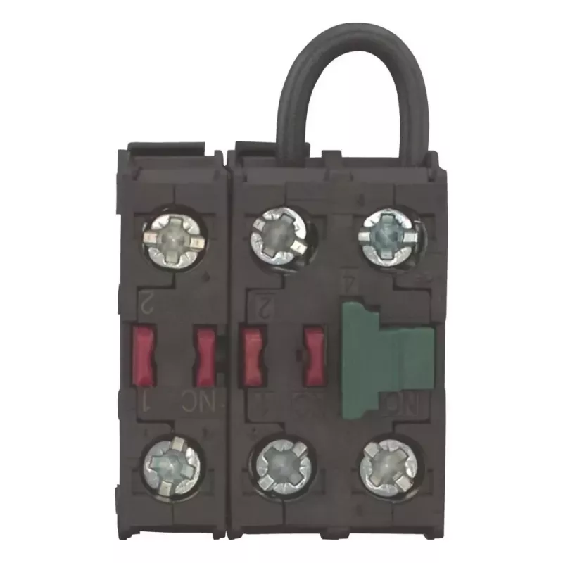 Eaton M22-KC02SMC10 elemento di contatto, 2 NC, morsetti a vite, montaggio frontale 121720