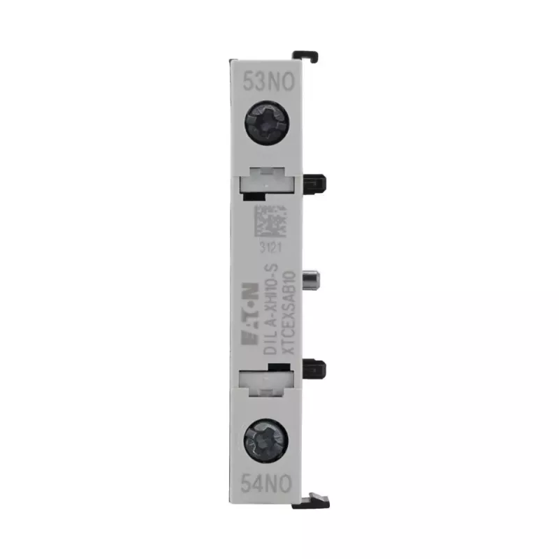 Eaton DILA-XHI10-S blocco contatti ausiliari, 1 NO, montaggio frontale, per contattori DILM7-DILM38 115948