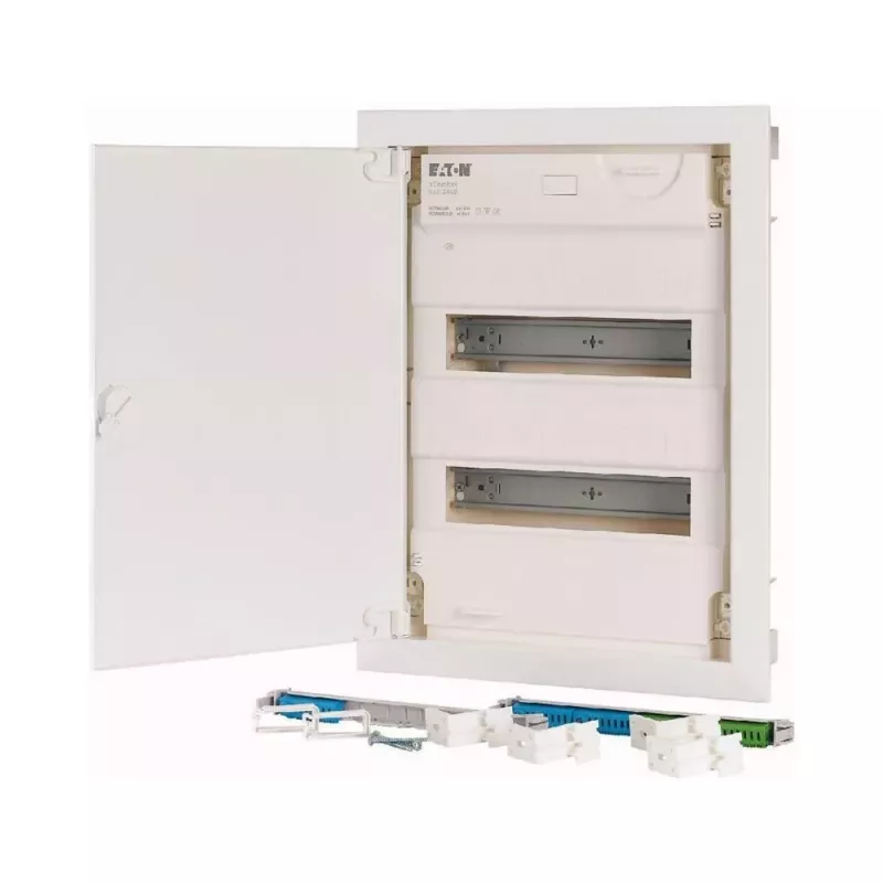 Eaton KLV-24UPP-F quadro di distribuzione multimediale, incasso, 24 moduli, porta bianca 178800
