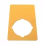 Eaton M22-XZK1-D99 targhetta ARRESTO DI EMERGENZA, gialla, 90x90mm, NOT-HALT 121089