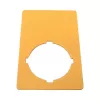 Eaton M22-XZK1-D99 targhetta ARRESTO DI EMERGENZA, gialla, 90x90mm, NOT-HALT 121089