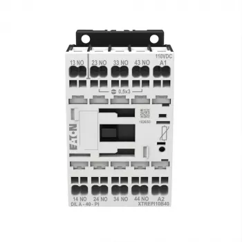 EATON DILA-40(24VDC)-PI contattore ausiliario 24VDC 4 NO connessioni Push-in 199208