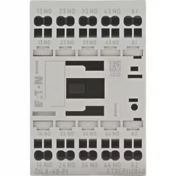EATON DILA-40(24VDC)-PI contattore ausiliario 24VDC 4 NO connessioni Push-in 199208