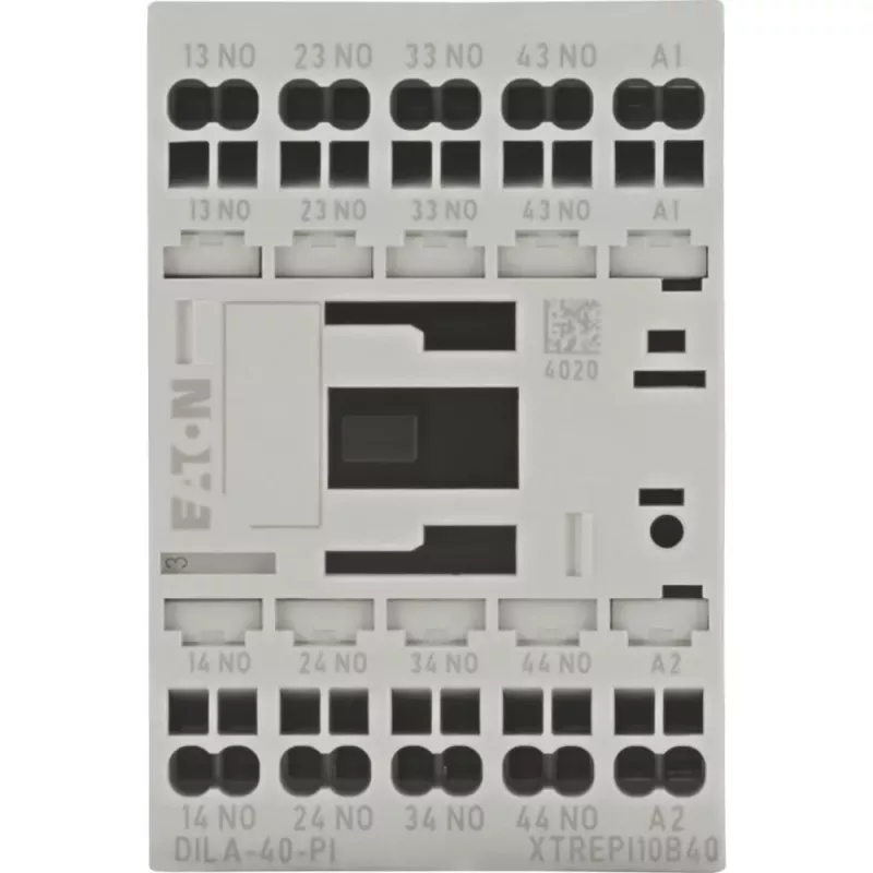 EATON DILA-40(24VDC)-PI contattore ausiliario 24VDC 4 NO connessioni Push-in 199208