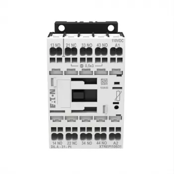 EATON DILA-31 contattore ausiliario, bobina 230 V 50 Hz / 240 V 60 Hz, 3NO+1NC, 4 A 199209