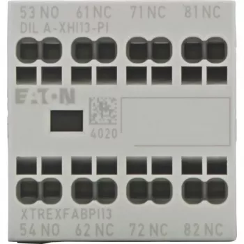 Eaton DILA-XHI13-PI blocco contatti ausiliari, 1NO+3NC, montaggio frontale, morsetti a vite 199320