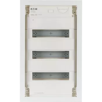 Eaton KLV-36HWP-F quadro di distribuzione da parete, 3 file, 36 moduli, porta trasparente, bianco 178810