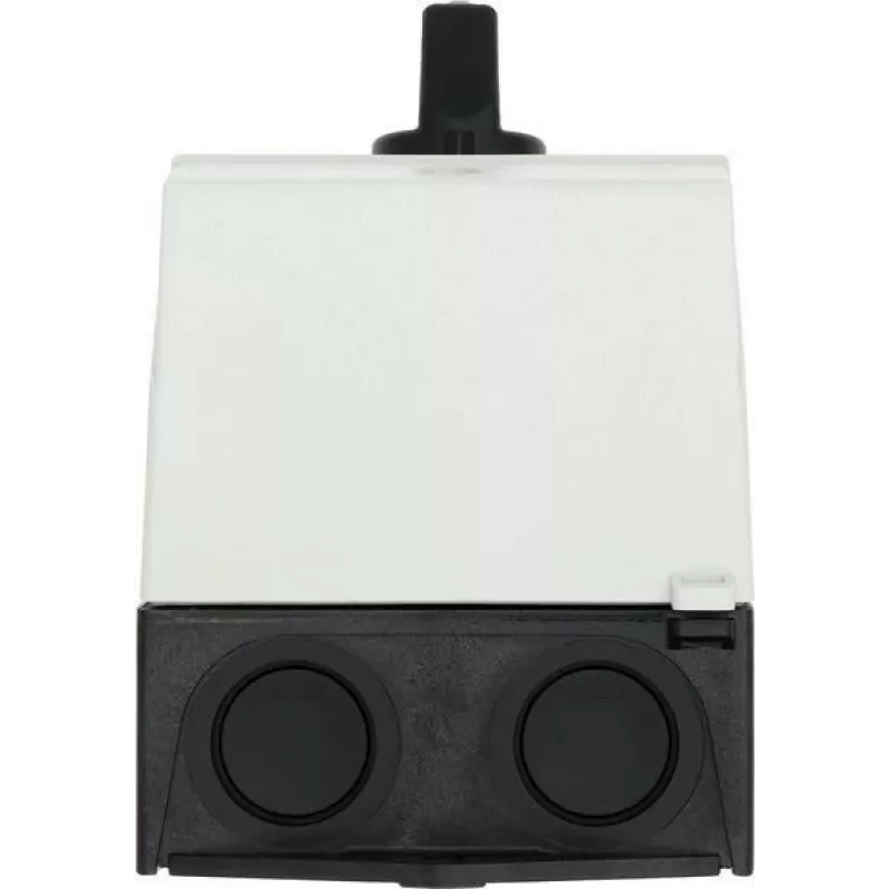 Eaton T0-4-8410/I1 interruttore a levetta ON-OFF 3 poli, 20 A, montaggio frontale, nero/bianco 207140