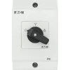 Eaton T0-4-8410/I1 interruttore a levetta ON-OFF 3 poli, 20 A, montaggio frontale, nero/bianco 207140