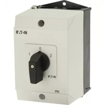 Eaton T0-3-8212/I1 commutatore a camme 20 A 3 poli, 2x60°, grigio/nero 207123