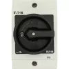 Eaton T0-2-1/I1/SVB-SW interruttore a levetta tripolare, nero/bianco, 207148
