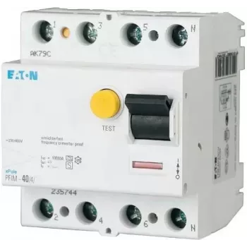 EATON PFIM-40/4/003-G/F interruttore differenziale 40A 4 poli 30mA tipo F/G 187456