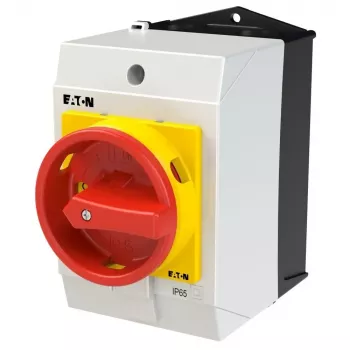 Eaton T0-4-8344/I1/SVB commutatore a camme, 4 poli, 20 A, 690 V, 3 posizioni, montaggio frontale, maniglia nera 207163