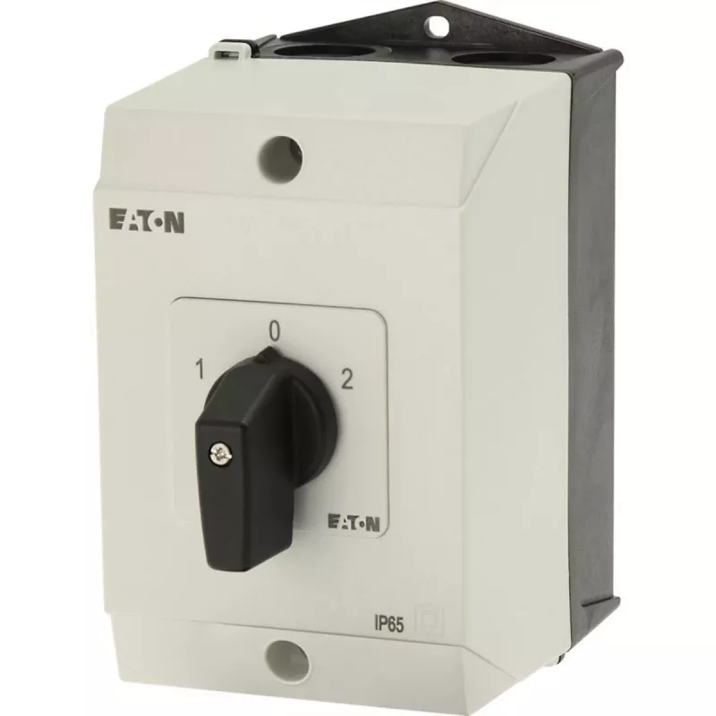 Eaton T3-3-8212/I2 commutatore a camme 3 poli, 32 A, nero/bianco 207183