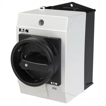 Eaton 207164 interruttore generale I G/SVB T0-4-8344/I1/SVB-SW 3 poli 20A IP65 nero