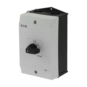 Eaton P1-25/I2 interruttore principale 3 poli 25 A, leva nero/bianco, montaggio su pannello frontale 207299