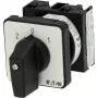 Eaton T0-1-15421/E interruttore a camme, 1 polo, ON-OFF, 20 A, 690 V AC, leva, nero, pannello frontale 48x48 mm 095806