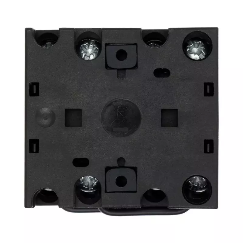 Eaton T0-1-15421/E interruttore a camme, 1 polo, ON-OFF, 20 A, 690 V AC, leva, nero, pannello frontale 48x48 mm 095806
