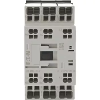 Eaton DILM17-11(RDC24)-PI contattore di potenza, 3 contatti principali NO, bobina 24 V DC, 17 A 199283