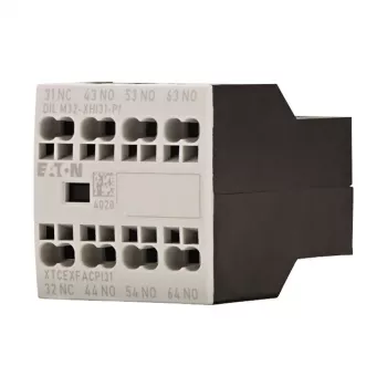 Eaton DILM32-XHI31-PI modulo contatti ausiliari, 3NO+1NC, 4A, morsetti a vite, montaggio frontale per contattori DILM7-DILM32 199312