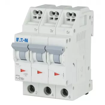 Eaton PLI-C16/3 interruttore automatico tipo C 16A 3 poli 101321
