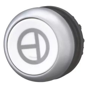 Eaton M22-D-W-X11 attuatore pulsante, bianco, anello frontale in plastica, 22,5 mm, a impulso 101673