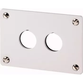 Eaton M22-E2 piastra di montaggio, alluminio grigio, IP65, 105 x 72 mm 216543