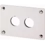 Eaton M22-E2 piastra di montaggio, alluminio grigio, IP65, 105 x 72 mm 216543