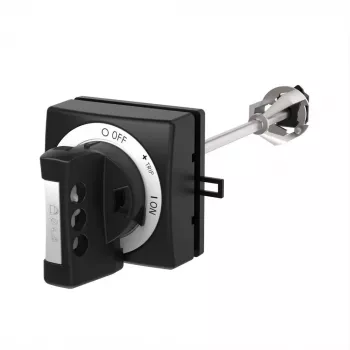 Eaton PKZ0-XH maniglia di accoppiamento per porta, con serratura, 64 x 64 x 54 mm, nera 106132