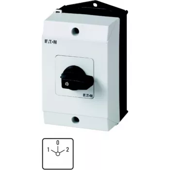 Eaton T0-3-8401/I1 interruttore a camme 3 poli, 20 A, leva nera, montaggio su pannello frontale 207132
