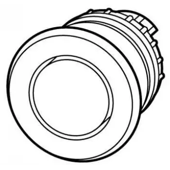 Eaton M22-DRP-R attuatore pulsante, rosso, a impulso, 22,5 mm, IP66/IP67/IP69K 216745