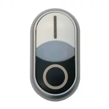 Eaton M22S-DDL-W Attuatore doppio pulsante, luminoso, bianco 216707