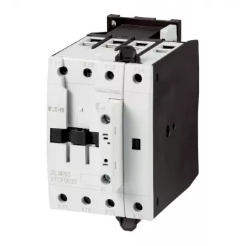 Eaton DILMP63 Contattore di potenza, tripolare, 63 A, bobina 230 V AC 50 Hz / 240 V AC 60 Hz, 1 NO + 1 NC, IP00 109855