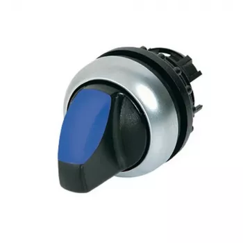 Eaton M22-WRLK-B Attuatore selettore luminoso, manopola, 2 posizioni, a ritenuta, nero