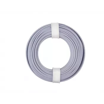 Donau Elektronik 175-019 Cavo unipolare LiY 1 x 0,75 mm² grigio 10 m