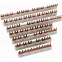 Eaton 215644 Morsetto per barre collettrici, dritto, connettore maschio, rame, bianco, 10 mm², 63 A