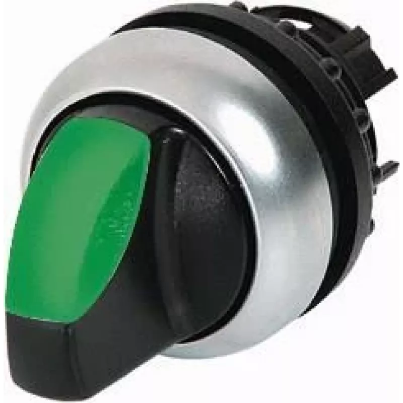 Eaton M22-WLK3-G interruttore a levetta, nero/verde/argento 216837