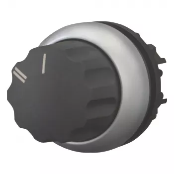 Eaton M22-WR-X92 Selettore, 2 posizioni, a ritenuta, manopola, nero