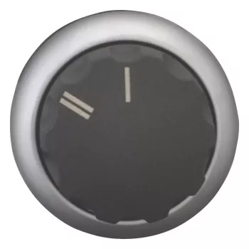 Eaton M22-WR-X92 Selettore, 2 posizioni, a ritenuta, manopola, nero