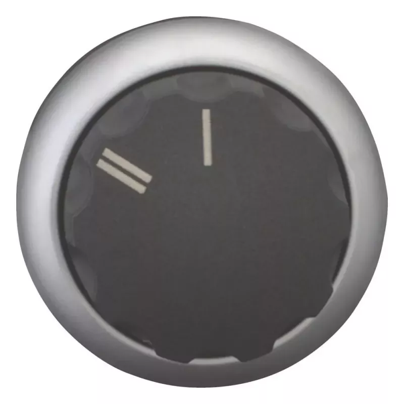 Eaton M22-WR-X92 Selettore, 2 posizioni, a ritenuta, manopola, nero