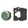 Eaton M22-D-G-X1-K10-BVP Pulsante con ghiera frontale in plastica, verde, 1 NO 110937