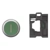 Eaton M22-D-G-X1-K10-BVP Pulsante con ghiera frontale in plastica, verde, 1 NO 110937