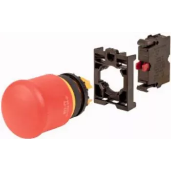 Eaton M22-PV-K01-BVP Pulsante di emergenza, 1 NC, sbloccaggio a trazione, IP66 110938