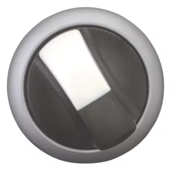 Eaton M22-WKV Selettore rotativo, 2 posizioni a ritenuta, nero/grigio, IP66, montaggio 22,5 mm 216874